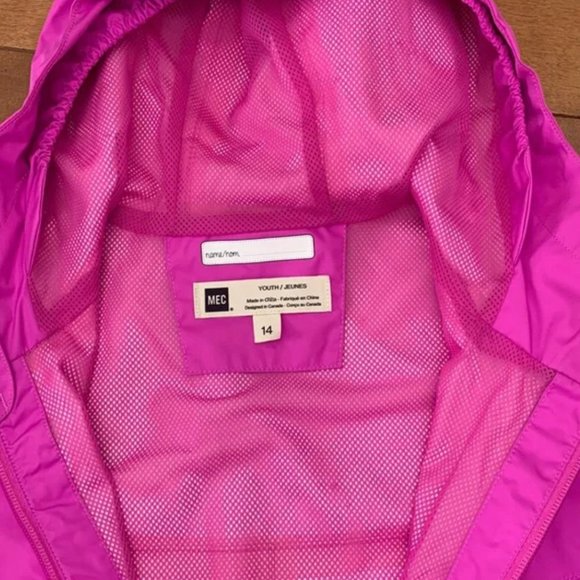 Girls rain jacket, good condition - Picture 2 of 2